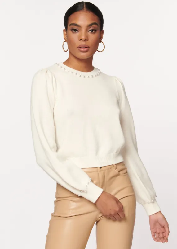 Luciana Sweater Ceramic sold by Cami NYC