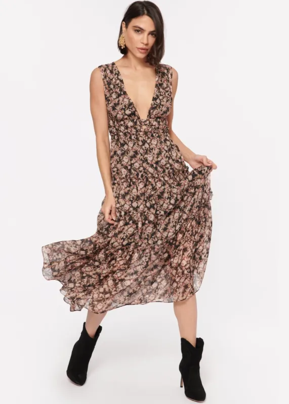Hedy Dress Vintage Posies sold by Cami NYC