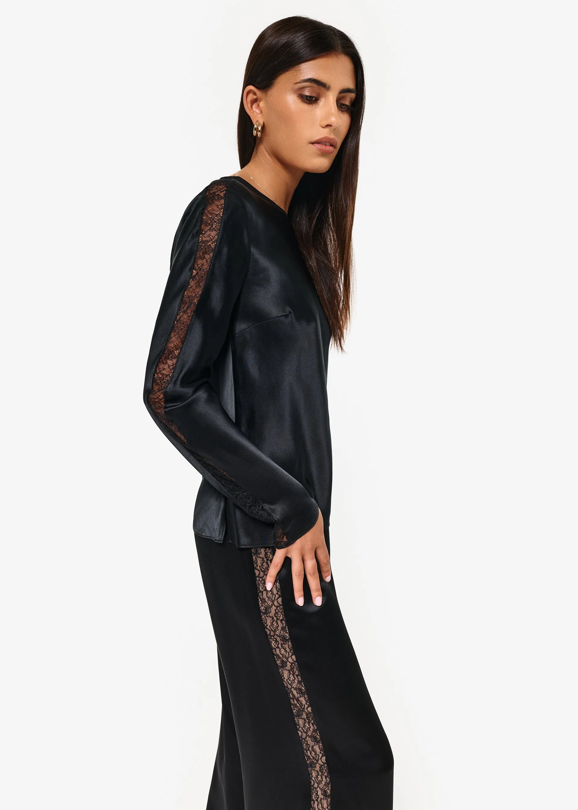 Alandra Top Black sold by Cami NYC