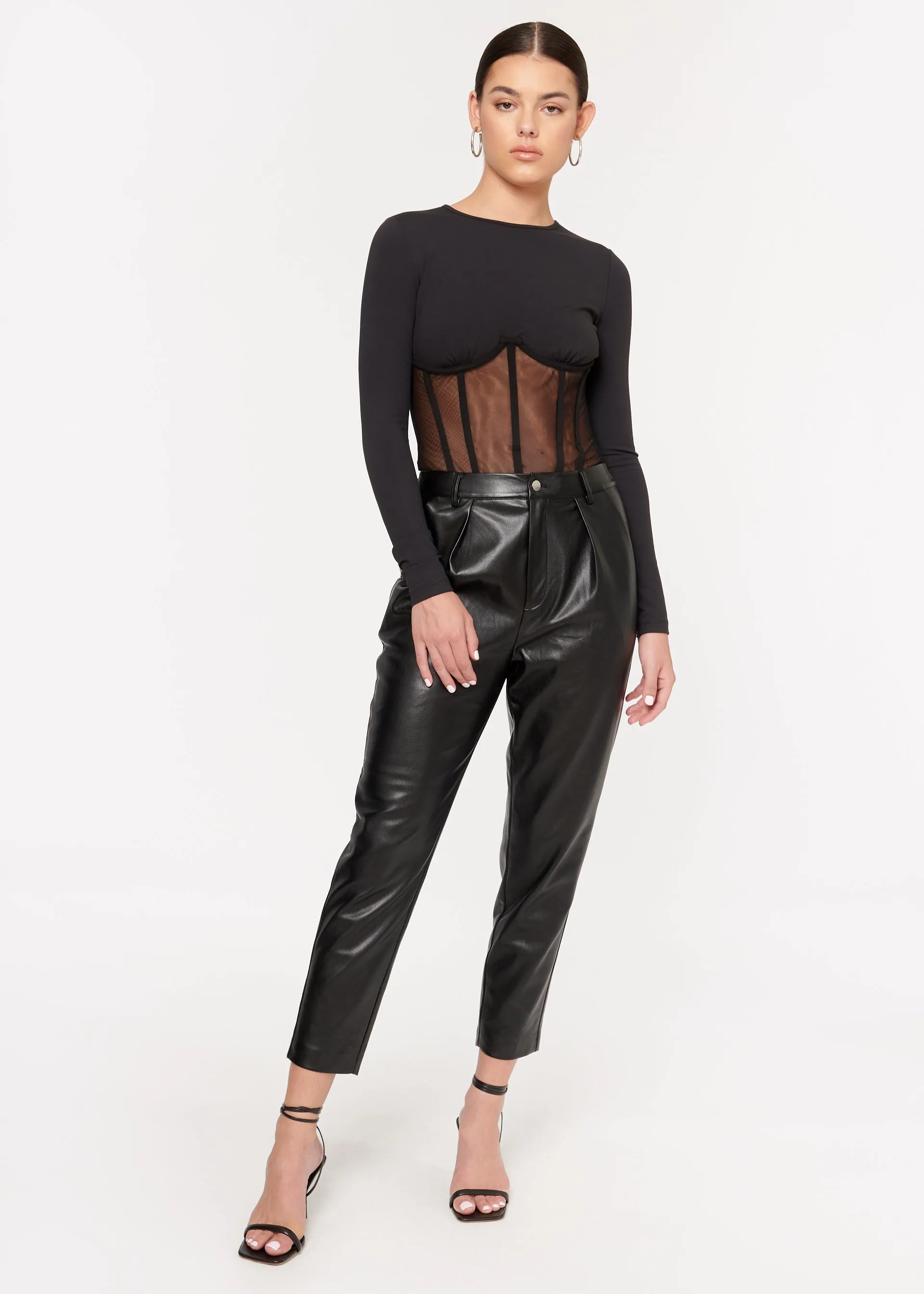 Zoma Bodysuit Black sold by Cami NYC product image thumbnail 2