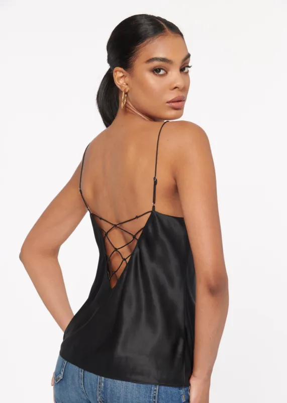 Falicity Cami Black sold by Cami NYC