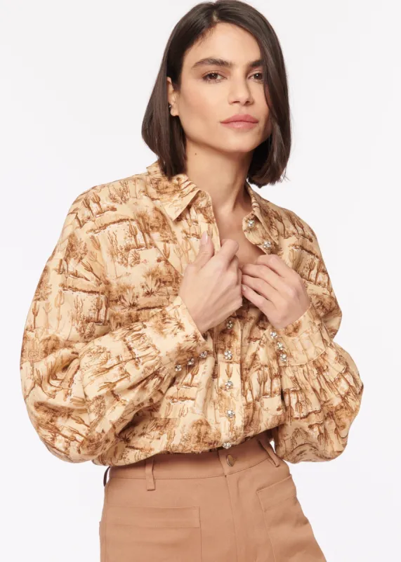 Belkis Top Desert sold by Cami NYC