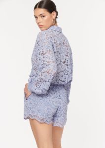 Belkis Lace Top Cornflower sold by Cami NYC