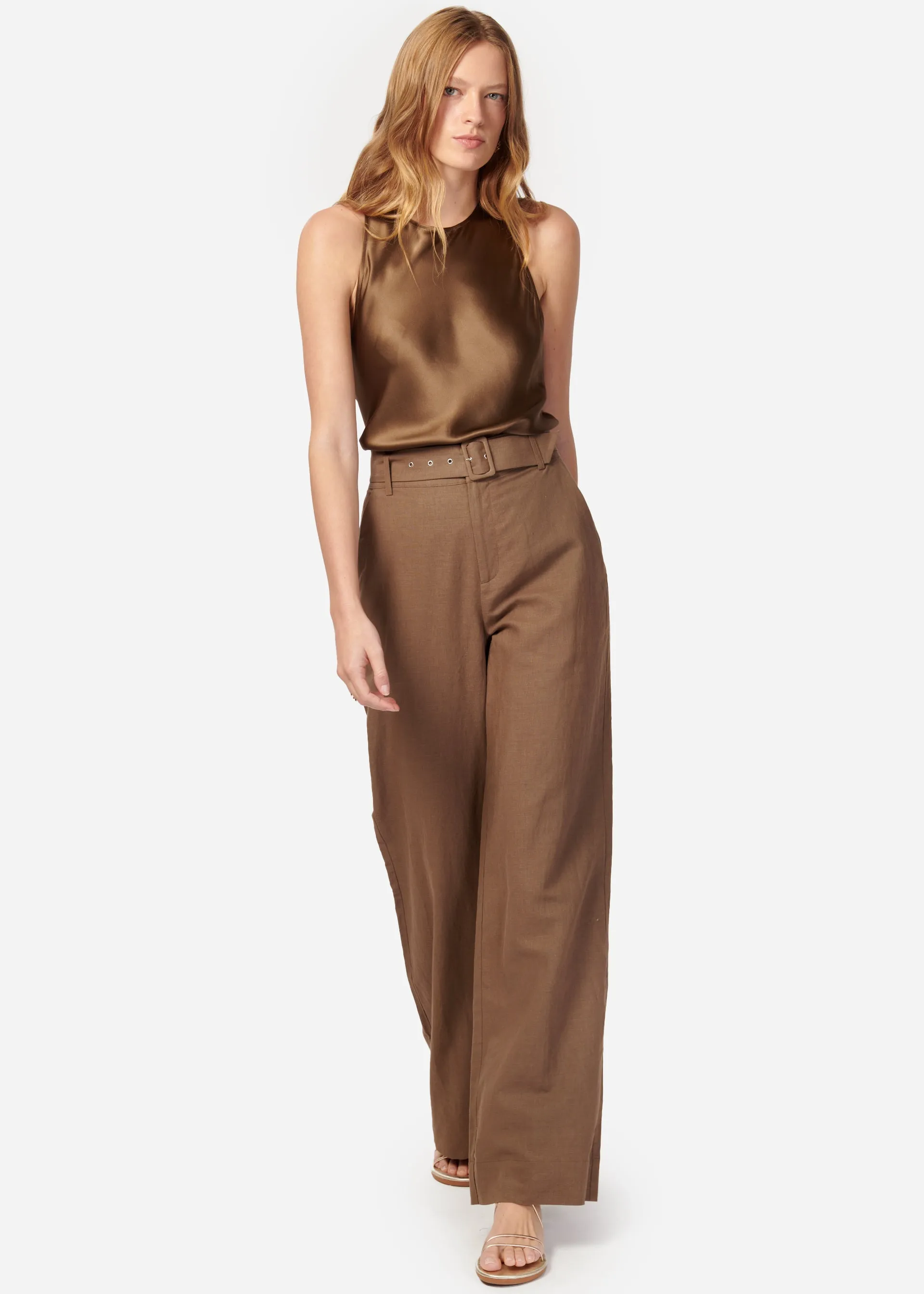 Floriana Camisole Praline sold by Cami NYC product image thumbnail 2