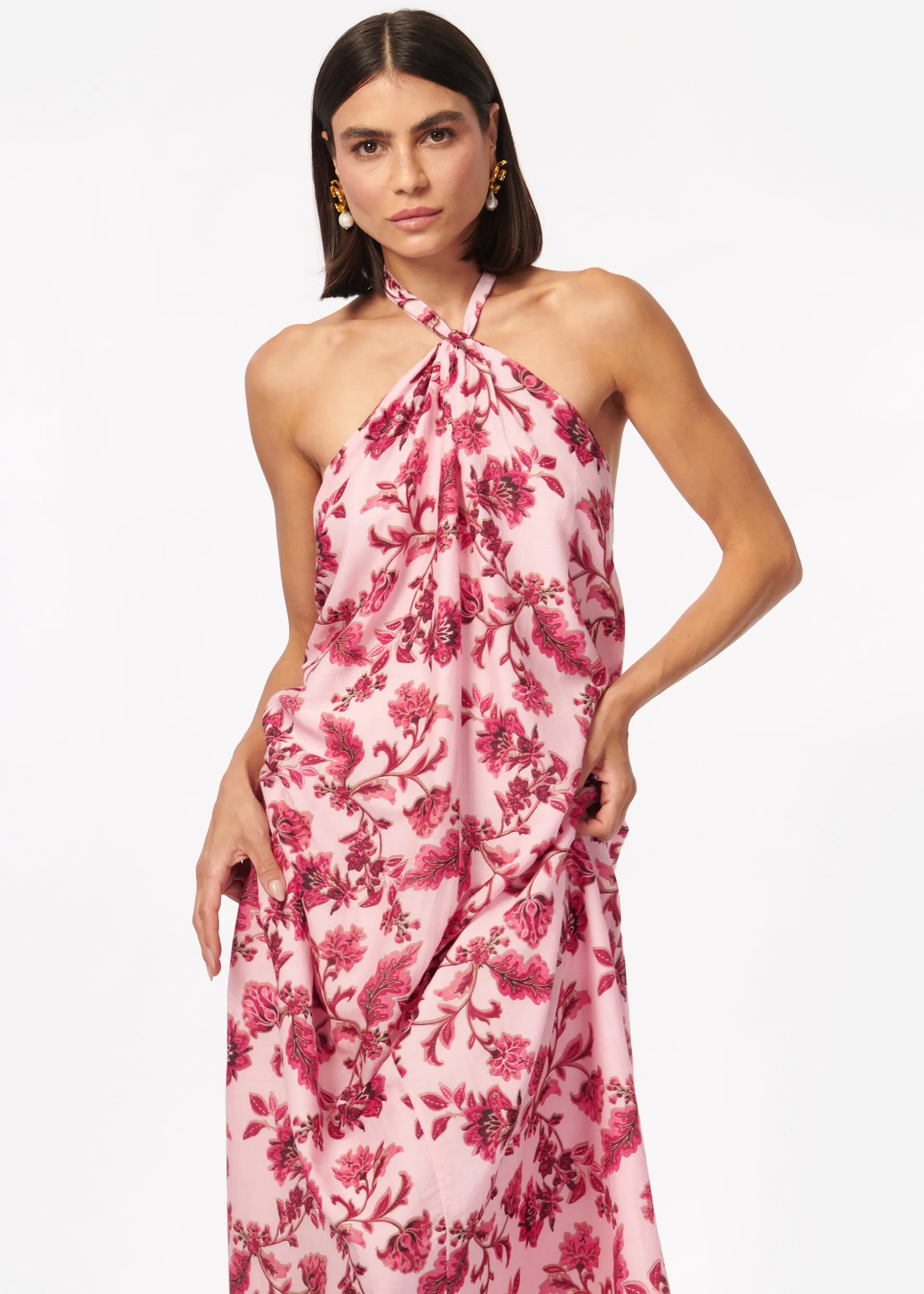 Ithaca Cotton Dress Tudor Floral sold by Cami NYC product image thumbnail 2