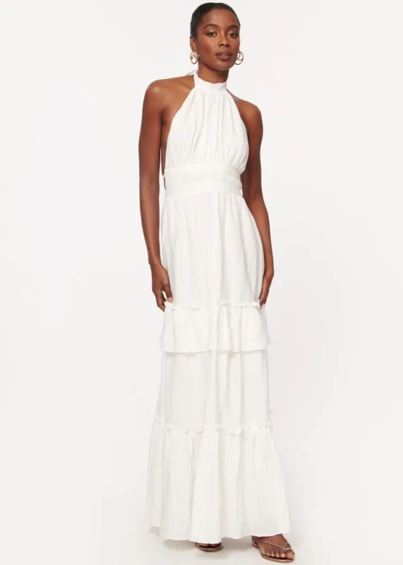 Raeann Dress White sold by Cami NYC