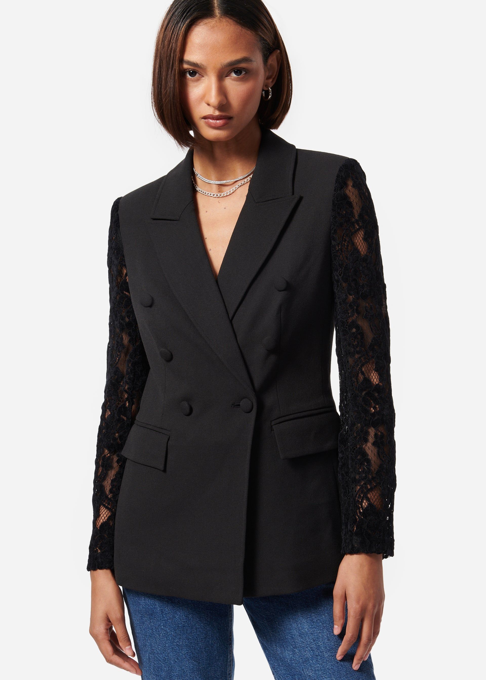 Lucero Blazer Black sold by Cami NYC