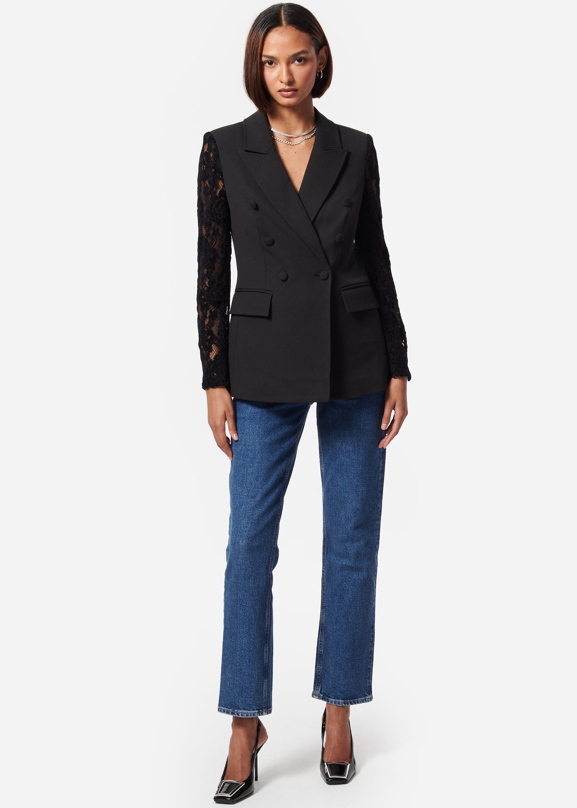 Lucero Blazer Black sold by Cami NYC product image thumbnail 2
