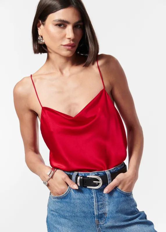 Axel Bodysuit Scarlet sold by Cami NYC