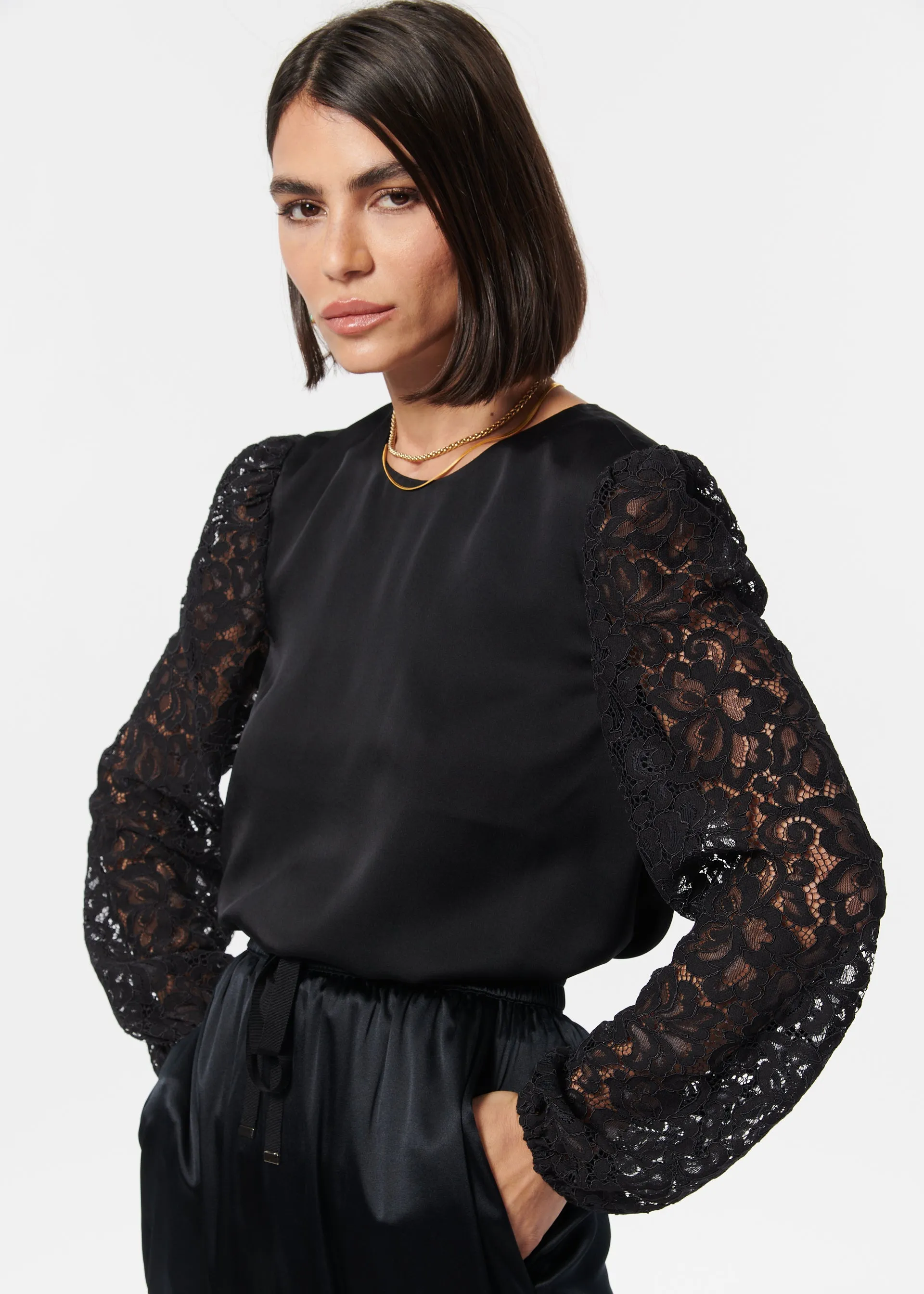 Effy Top Black sold by Cami NYC product image thumbnail 3