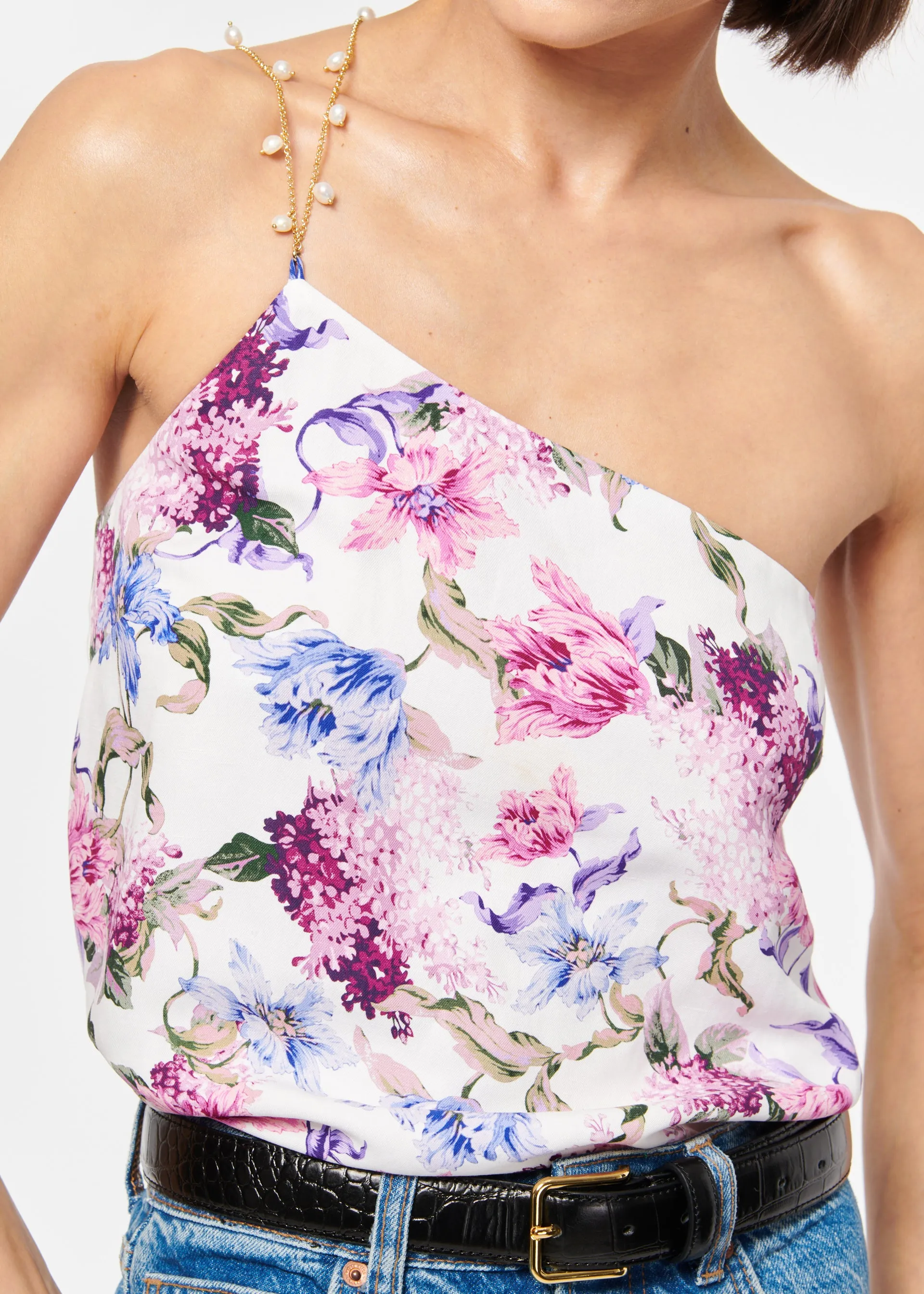 Tilda Linen Cami Clematis sold by Cami NYC product image thumbnail 4