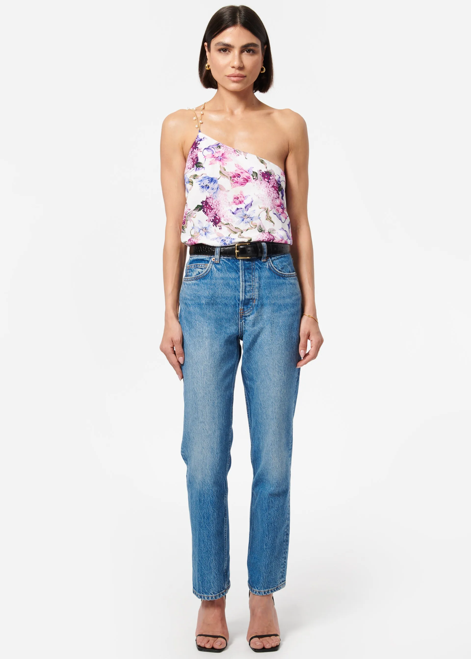 Tilda Linen Cami Clematis sold by Cami NYC product image thumbnail 2