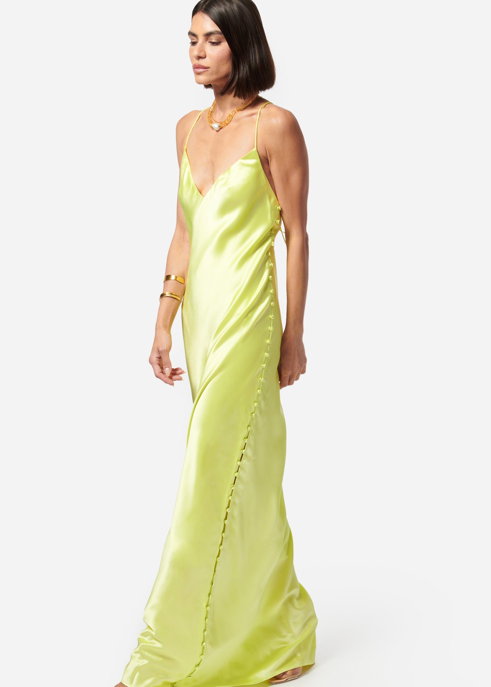 Lillian Dress Limoncello sold by Cami NYC product image thumbnail 3