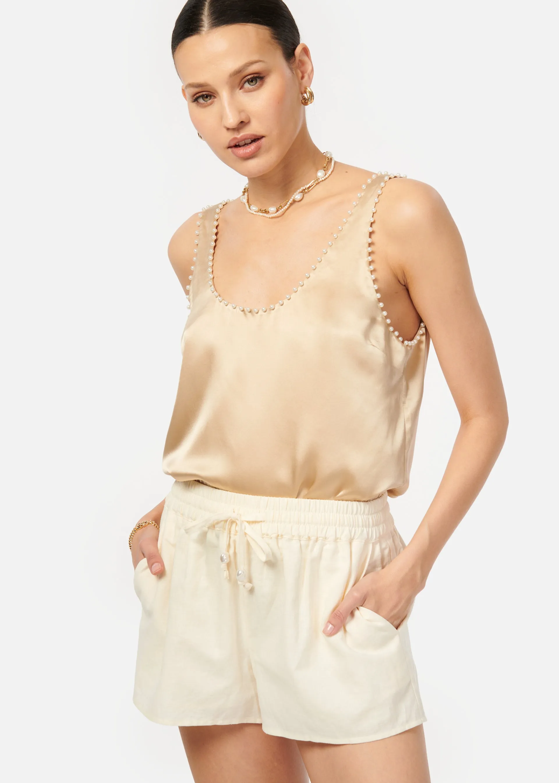 Lori Camisole Irish Cream sold by Cami NYC