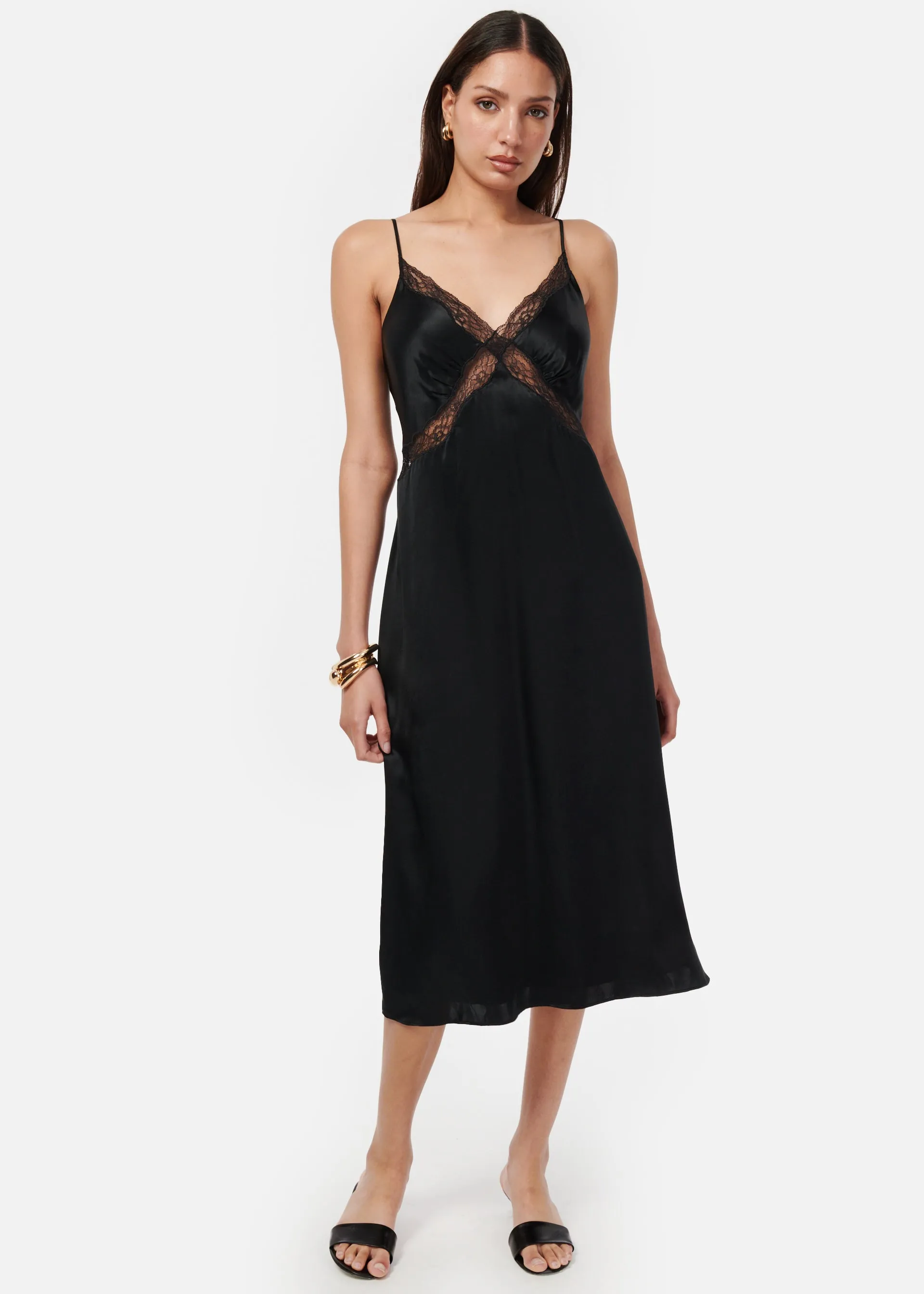 Marilyn Dress Black sold by Cami NYC