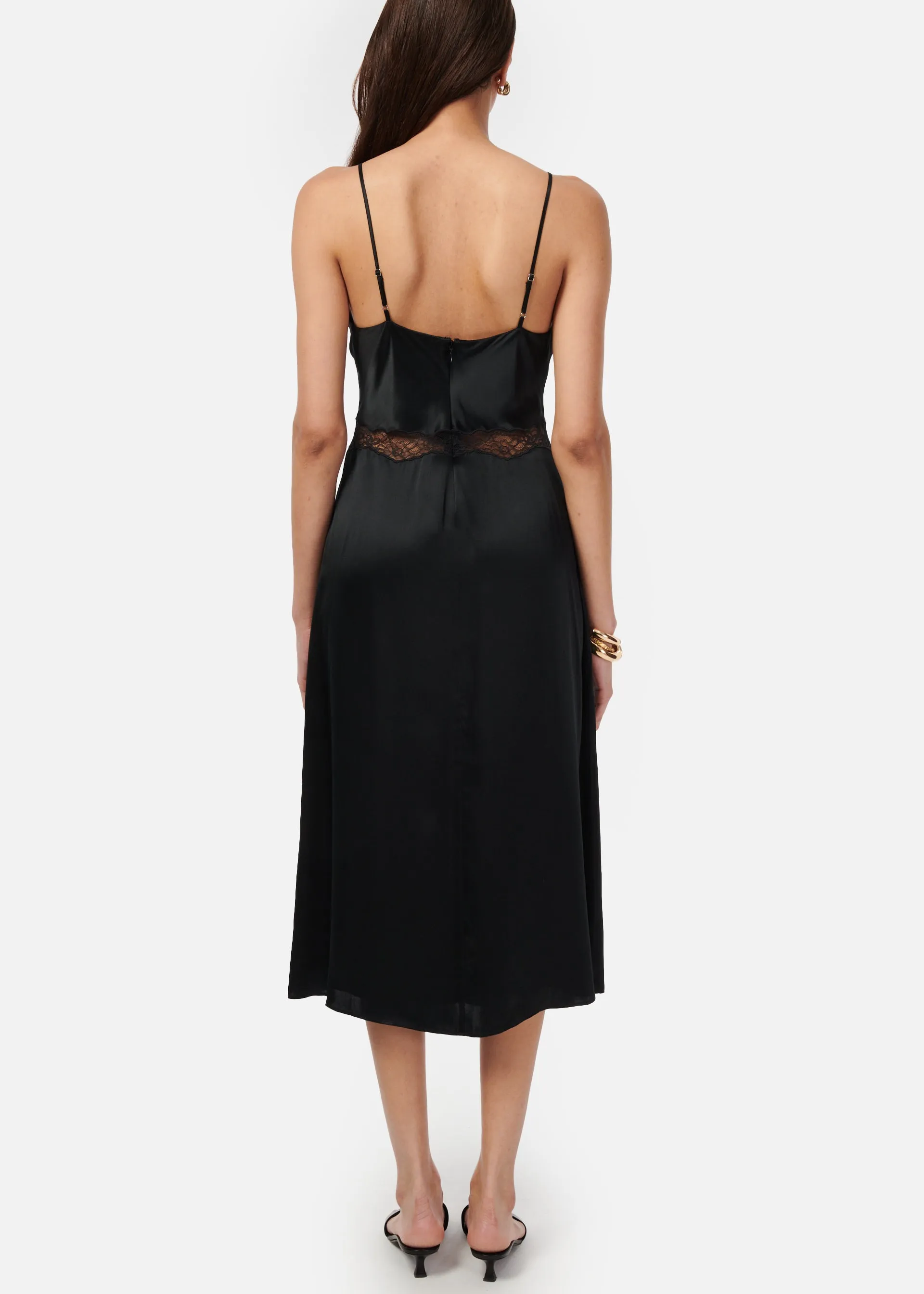 Marilyn Dress Black sold by Cami NYC product image thumbnail 4