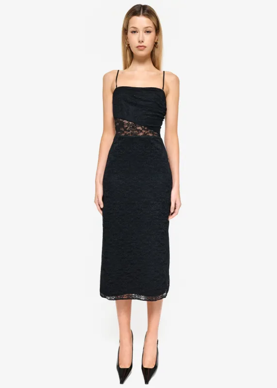 Marseille Lace Dress Black sold by Cami NYC