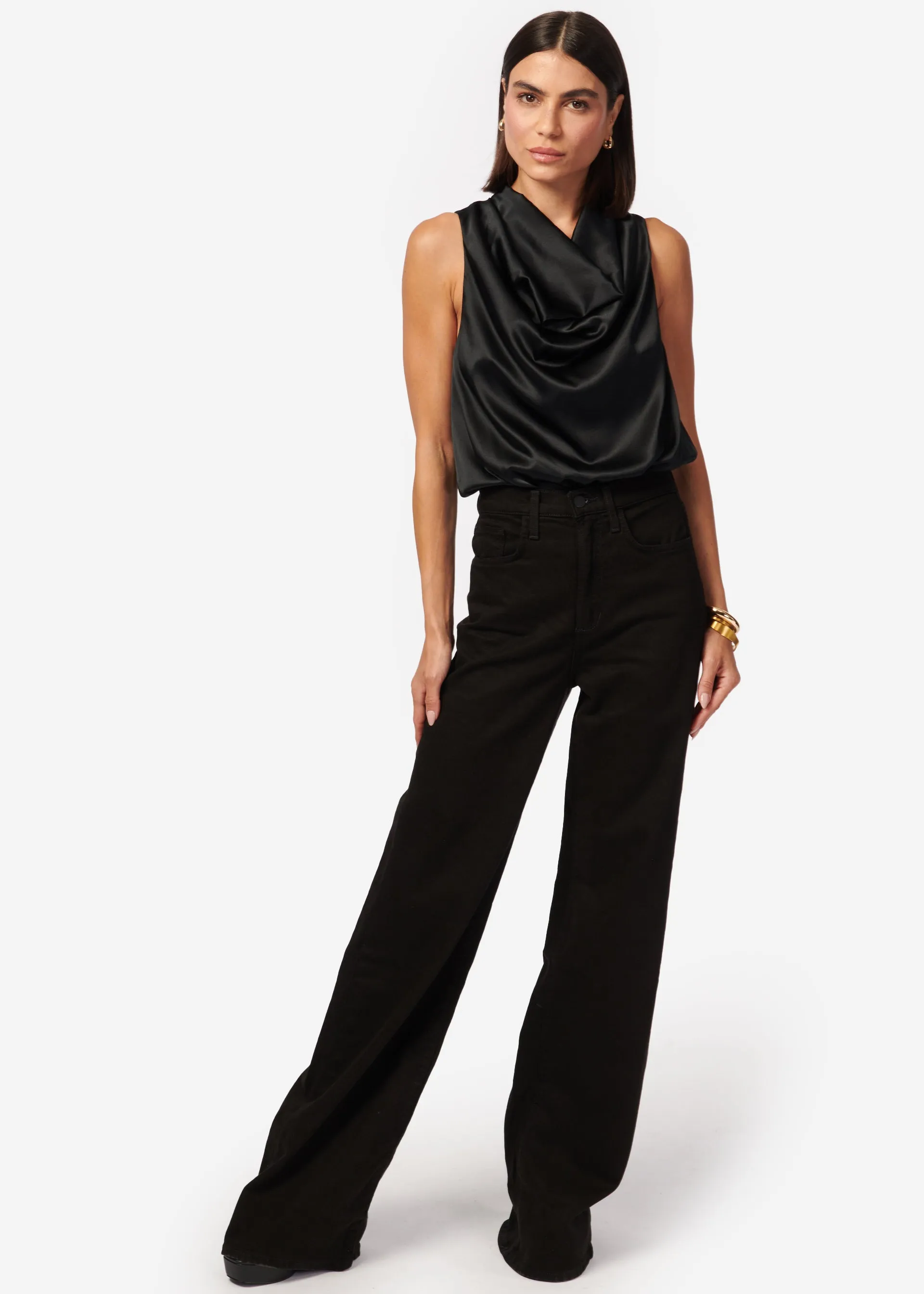 Noreen Bodysuit Black sold by Cami NYC product image thumbnail 2