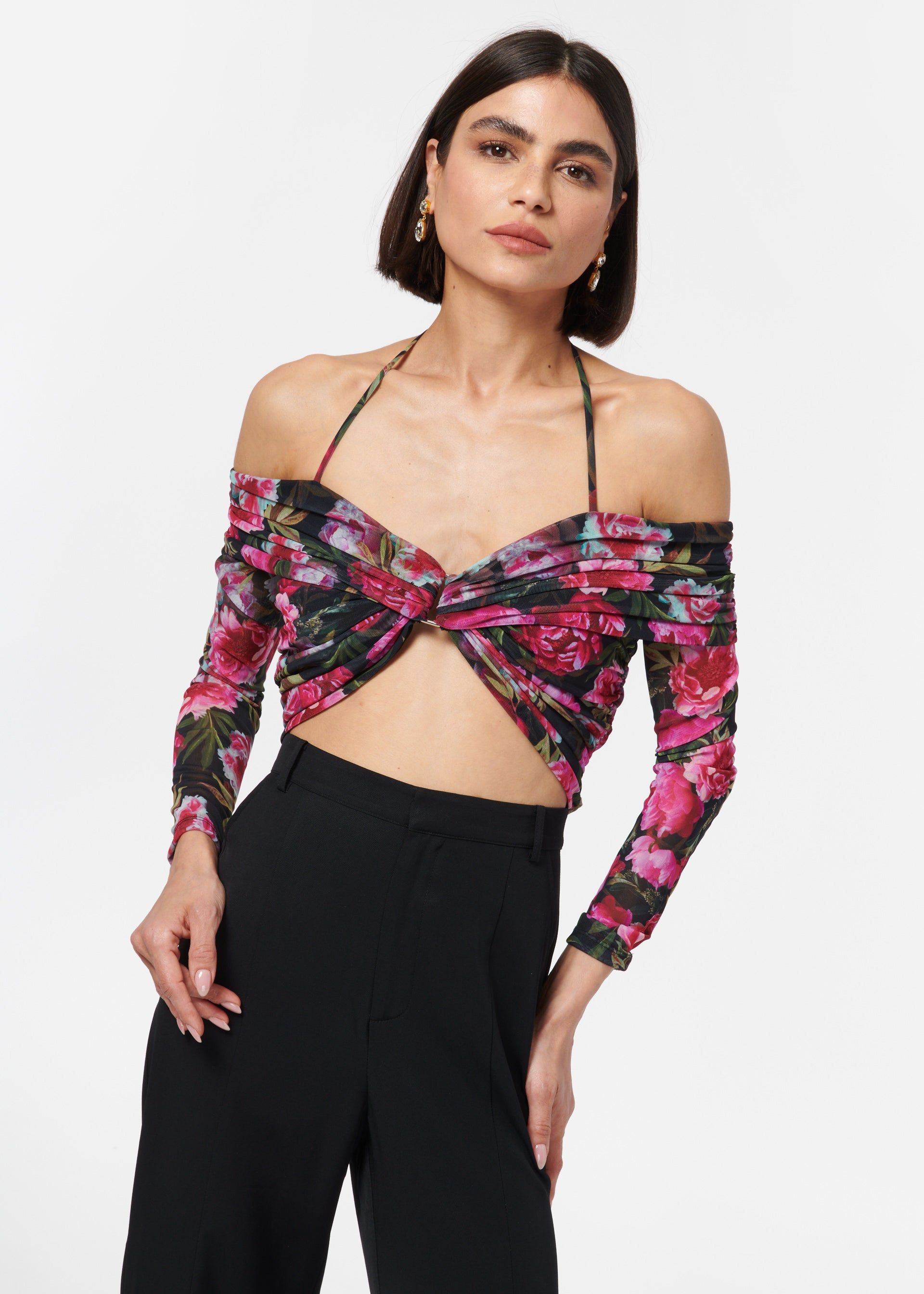 Rosalia Top Plum Blossom sold by Cami NYC