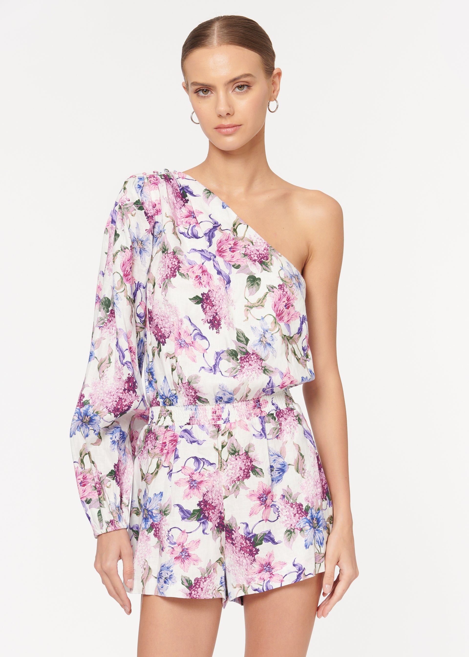 Scout Romper Clematis sold by Cami NYC product image thumbnail 3