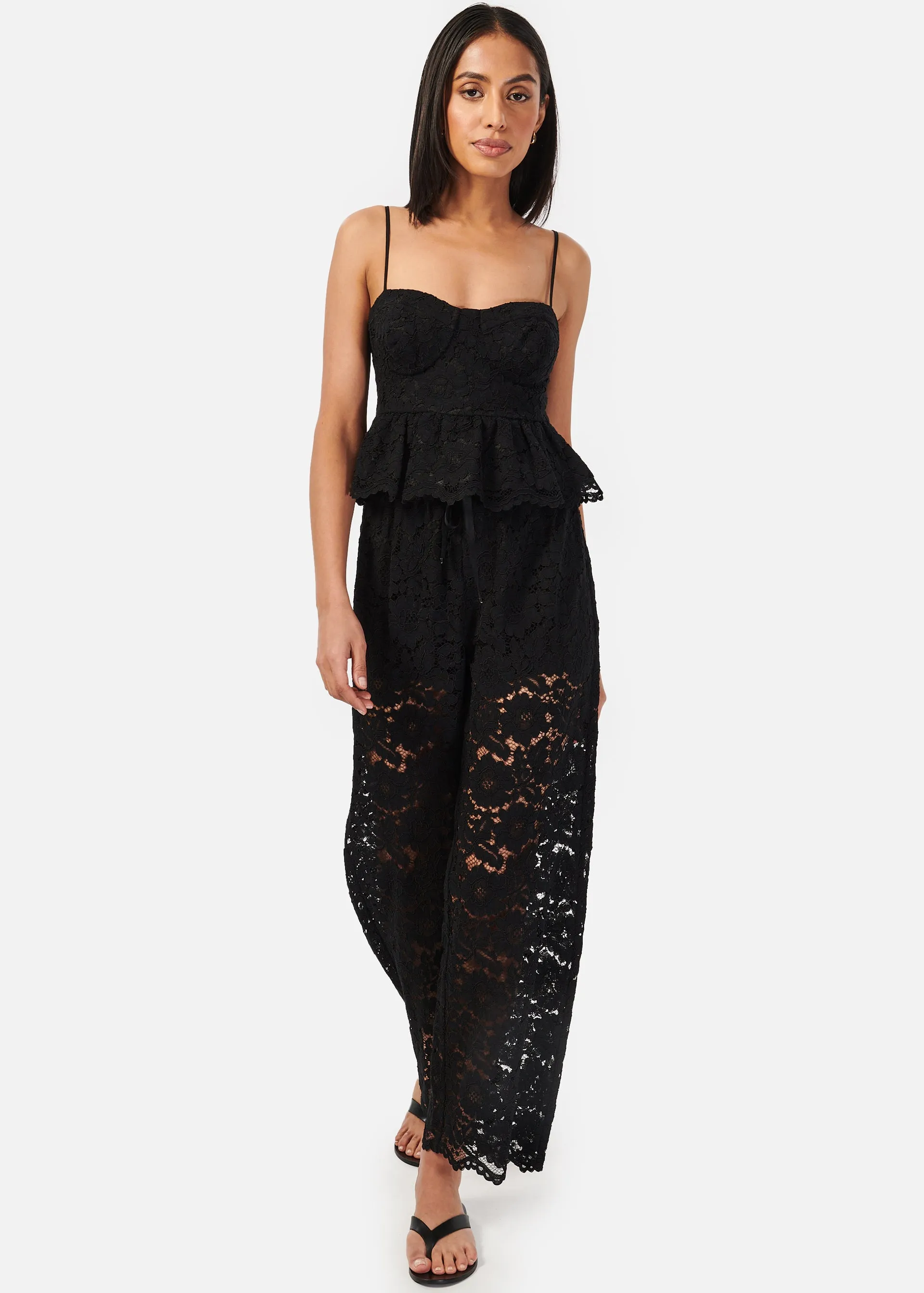 Alexandra Lace Bustier Black sold by Cami NYC product image thumbnail 3