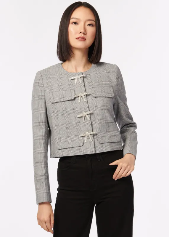 Semina Blazer Black/White sold by Cami NYC