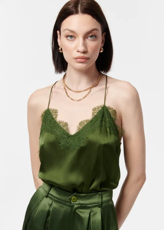 Racer Charmeuse Cami Rosemary sold by Cami NYC