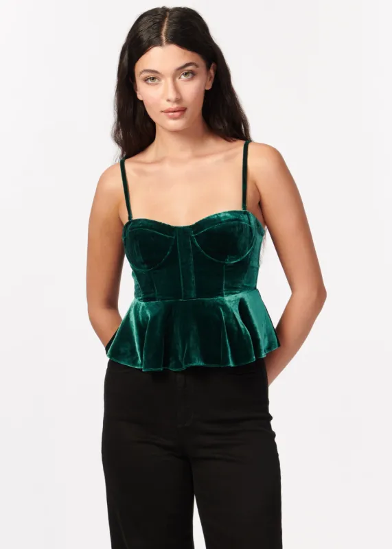 Colette Bustier Deep Sea sold by Cami NYC