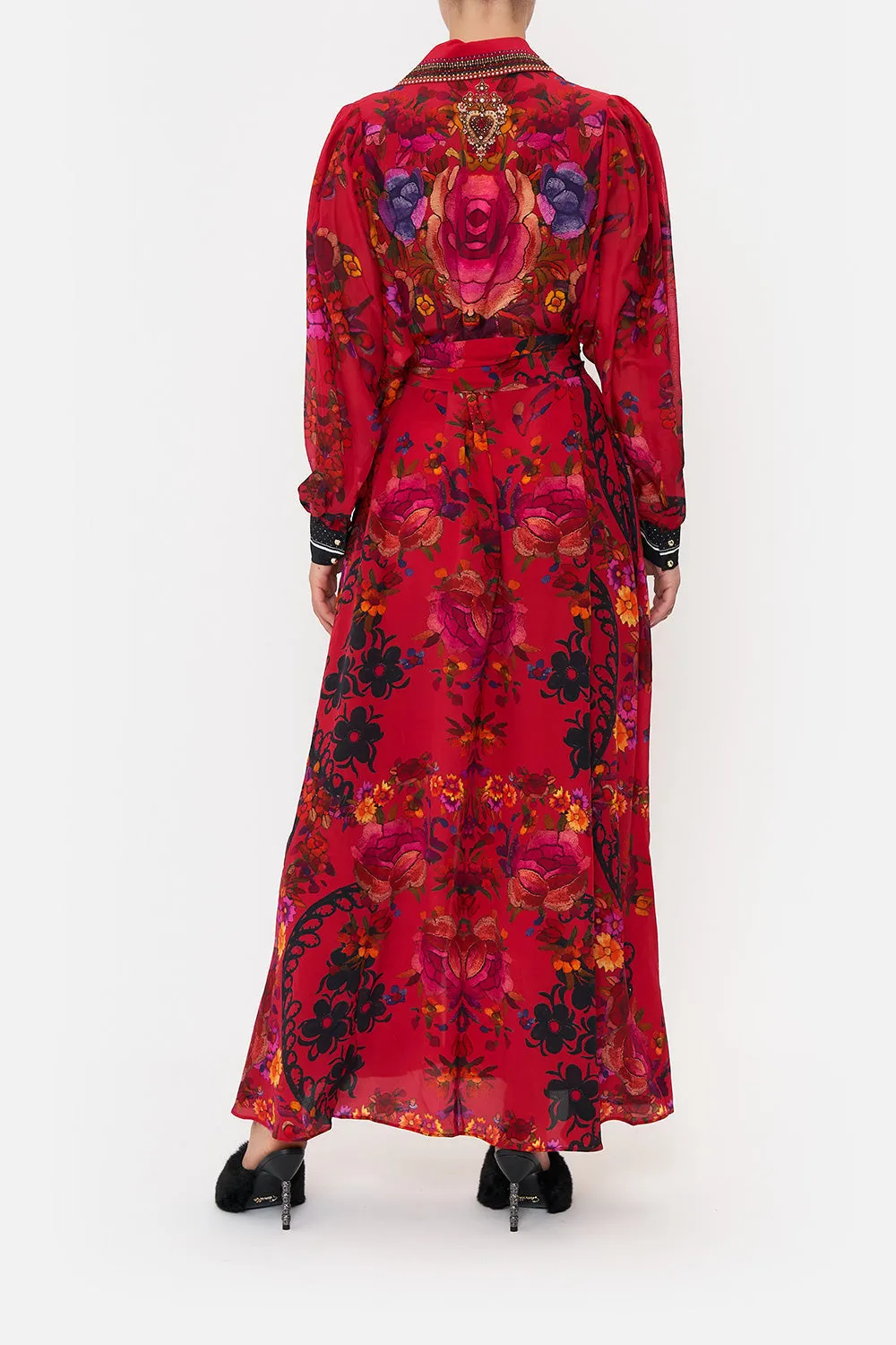 CURVED COLLAR SHIRT DRESS VIEW FROM THE VEIL sold by Camilla product image thumbnail 2