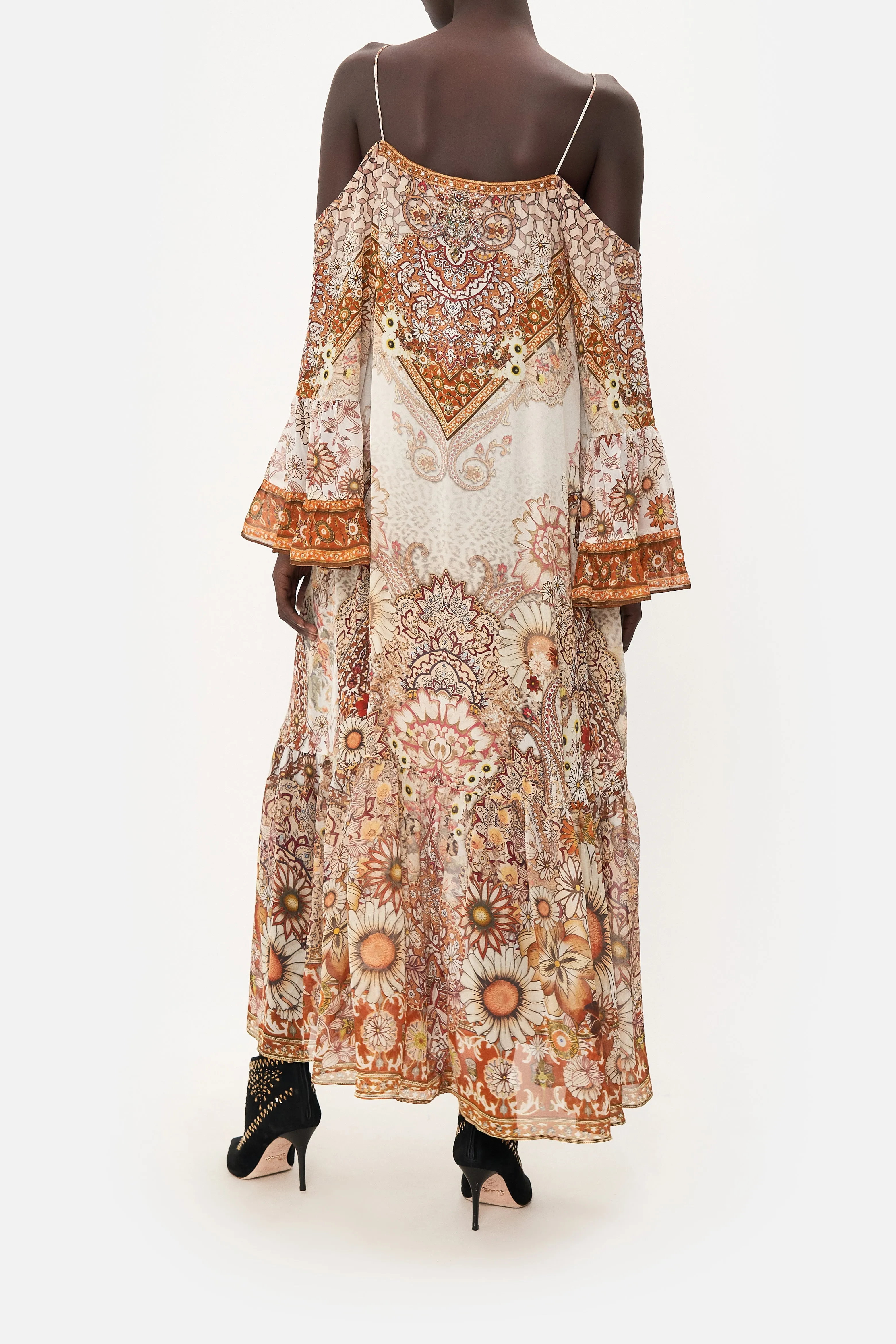 DROP SHOULDER LONG SLEEVE DRESS HEART OF A HIPPIE sold by Camilla product image thumbnail 2