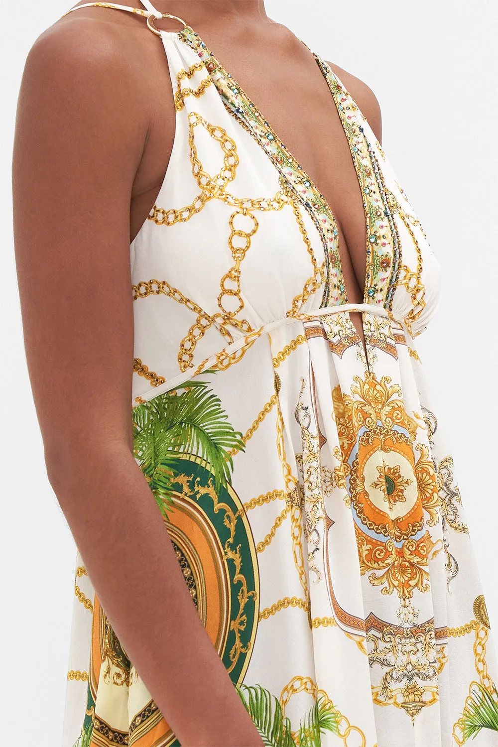 SHORT FLARED DRESS WITH HARDWARE MY SWEET DEVOTION sold by Camilla product image thumbnail 5