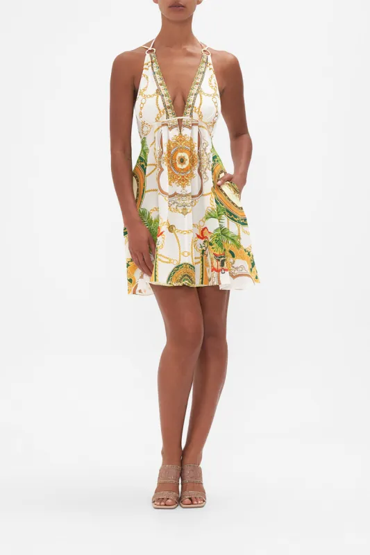 SHORT FLARED DRESS WITH HARDWARE MY SWEET DEVOTION sold by Camilla