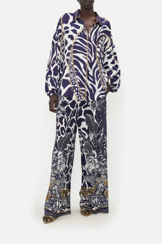 BALLOON SLEEVE SHIRT BLOUSE WHERES YOUR HEAD AT sold by Camilla