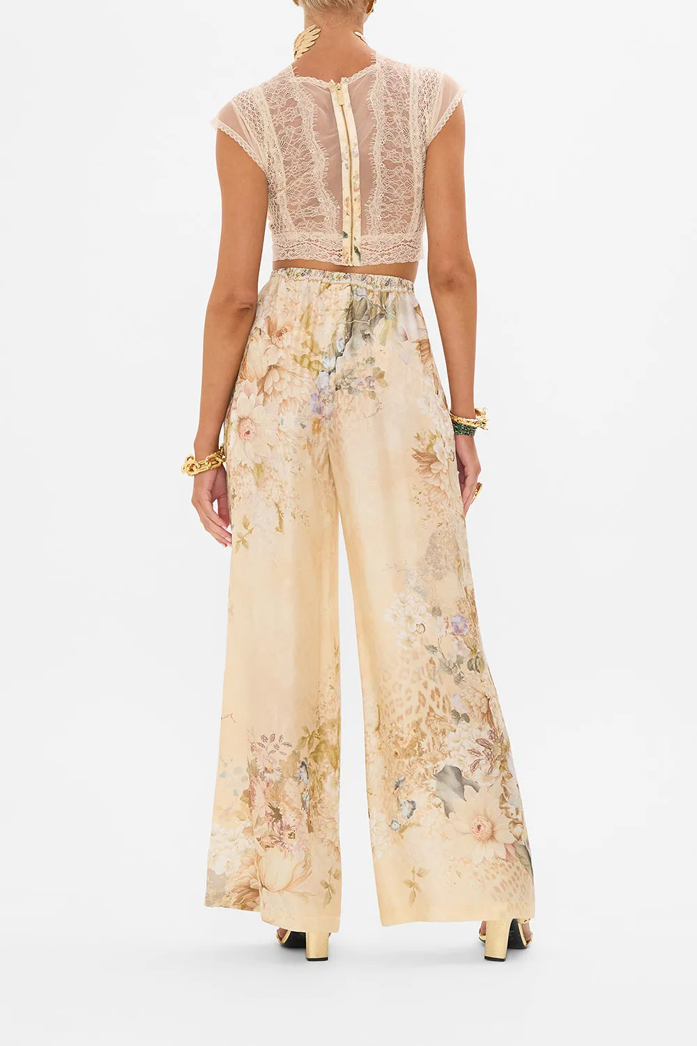 MINIMAL WIDE LEG PANT ADORNED IN ANTIQUITY sold by Camilla product image thumbnail 2