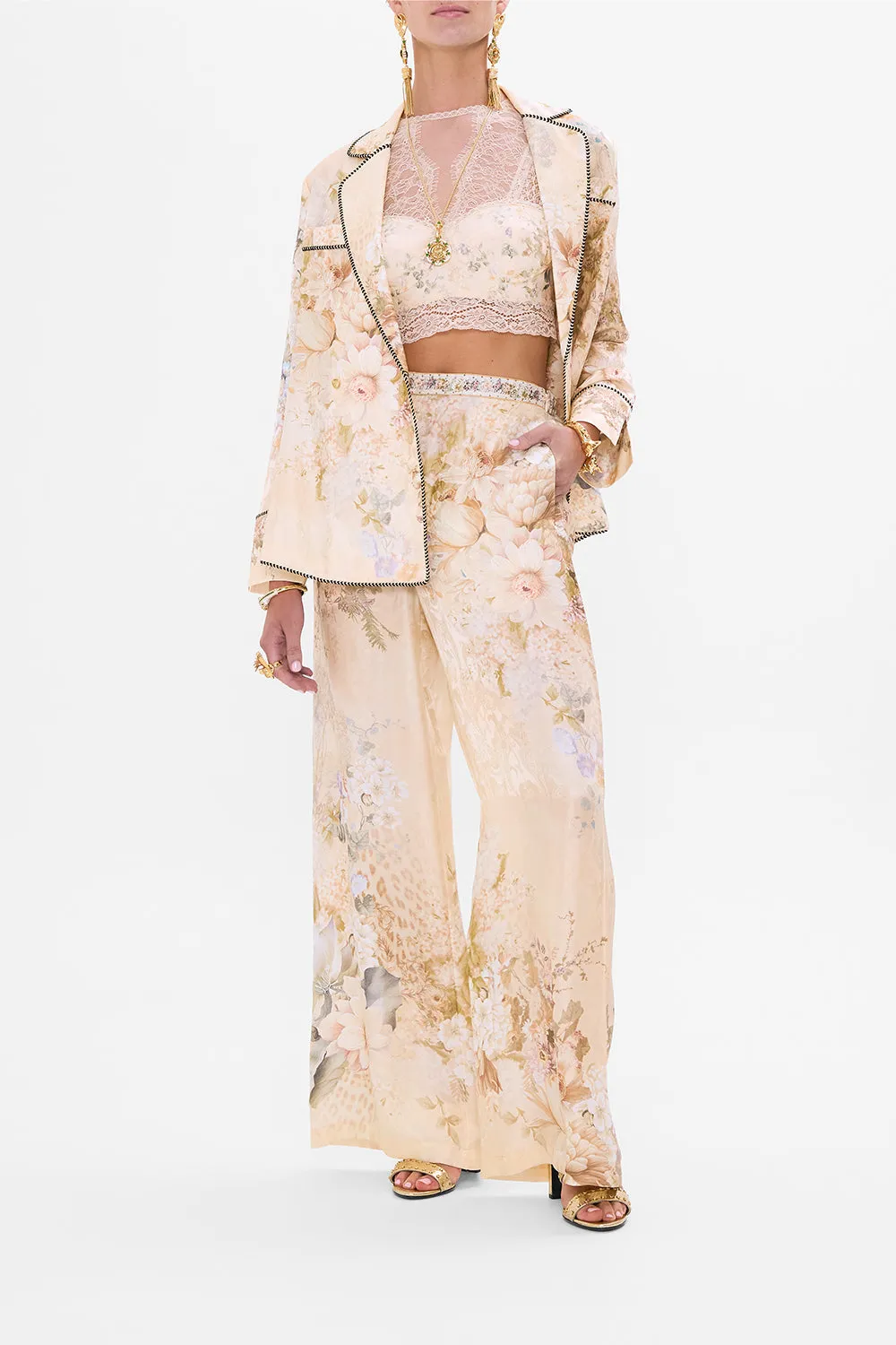 MINIMAL WIDE LEG PANT ADORNED IN ANTIQUITY sold by Camilla product image thumbnail 5
