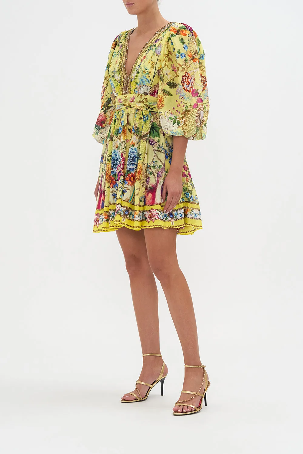BLOUSON FLARED DRESS BIRDS AND THE BEES sold by Camilla product image thumbnail 4