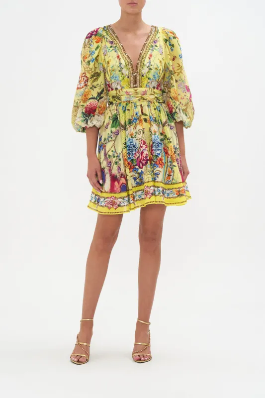 BLOUSON FLARED DRESS BIRDS AND THE BEES sold by Camilla