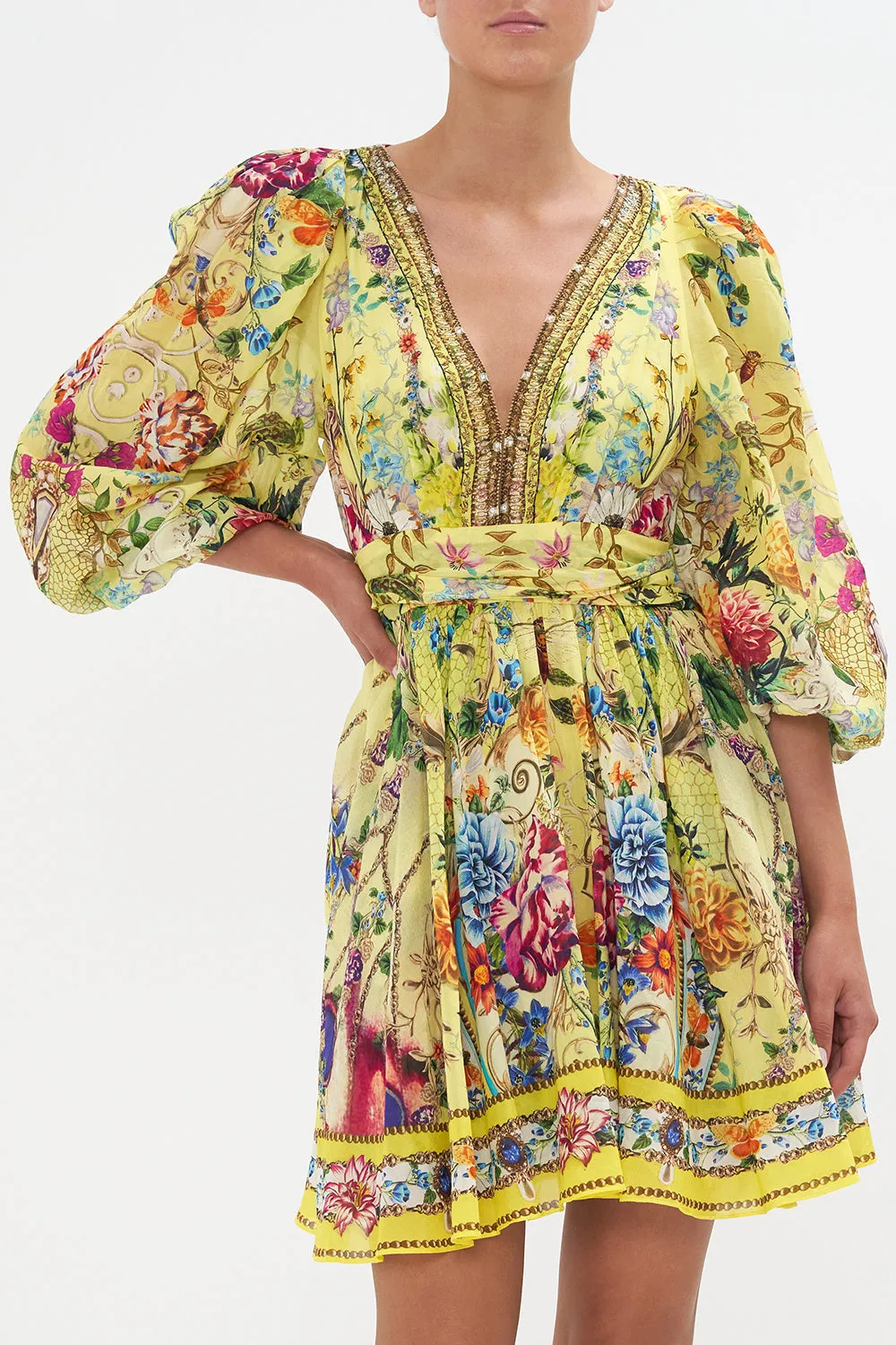 BLOUSON FLARED DRESS BIRDS AND THE BEES sold by Camilla product image thumbnail 5