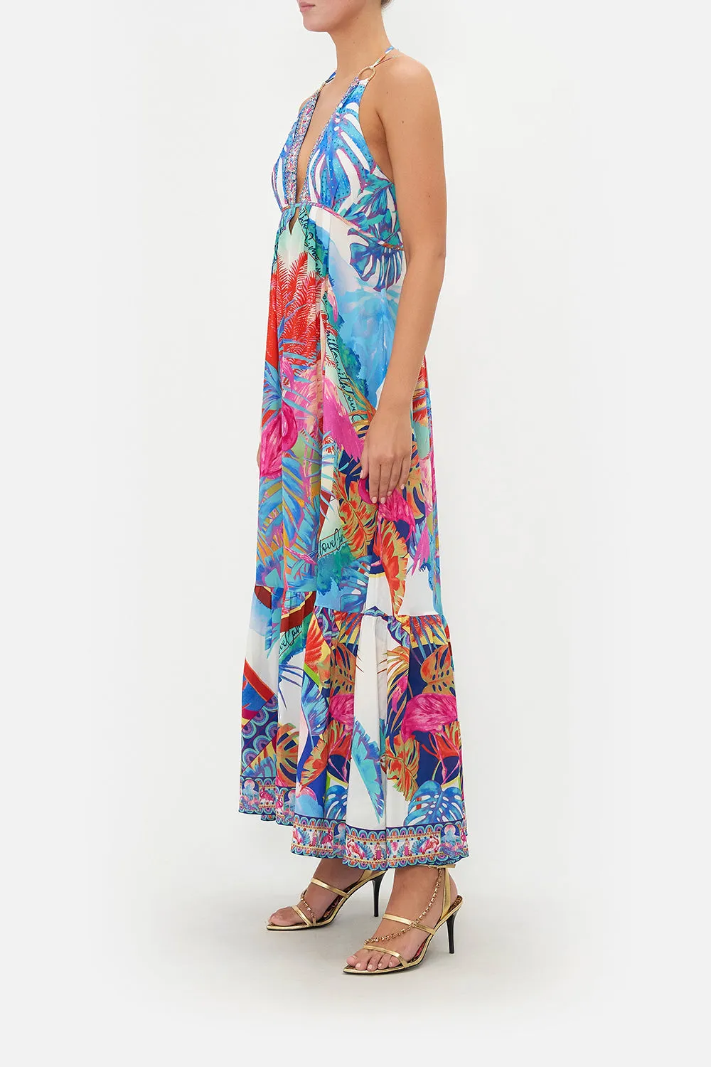 TIERED DRESS WITH HARDWARE FLAMENCO FLAMINGO sold by Camilla product image thumbnail 4