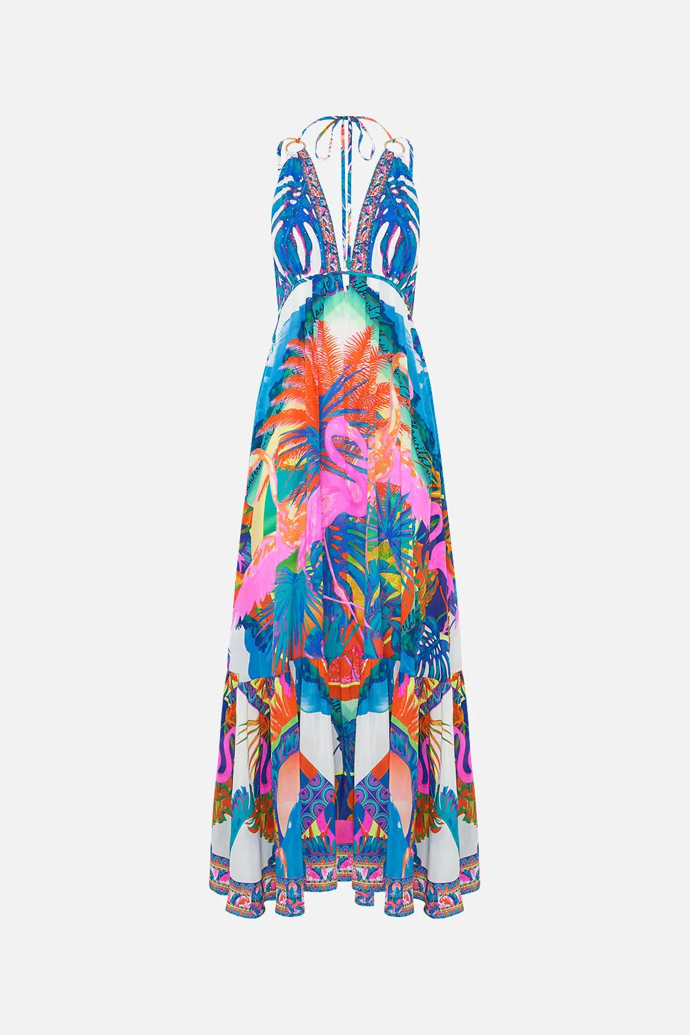 TIERED DRESS WITH HARDWARE FLAMENCO FLAMINGO sold by Camilla product image thumbnail 3