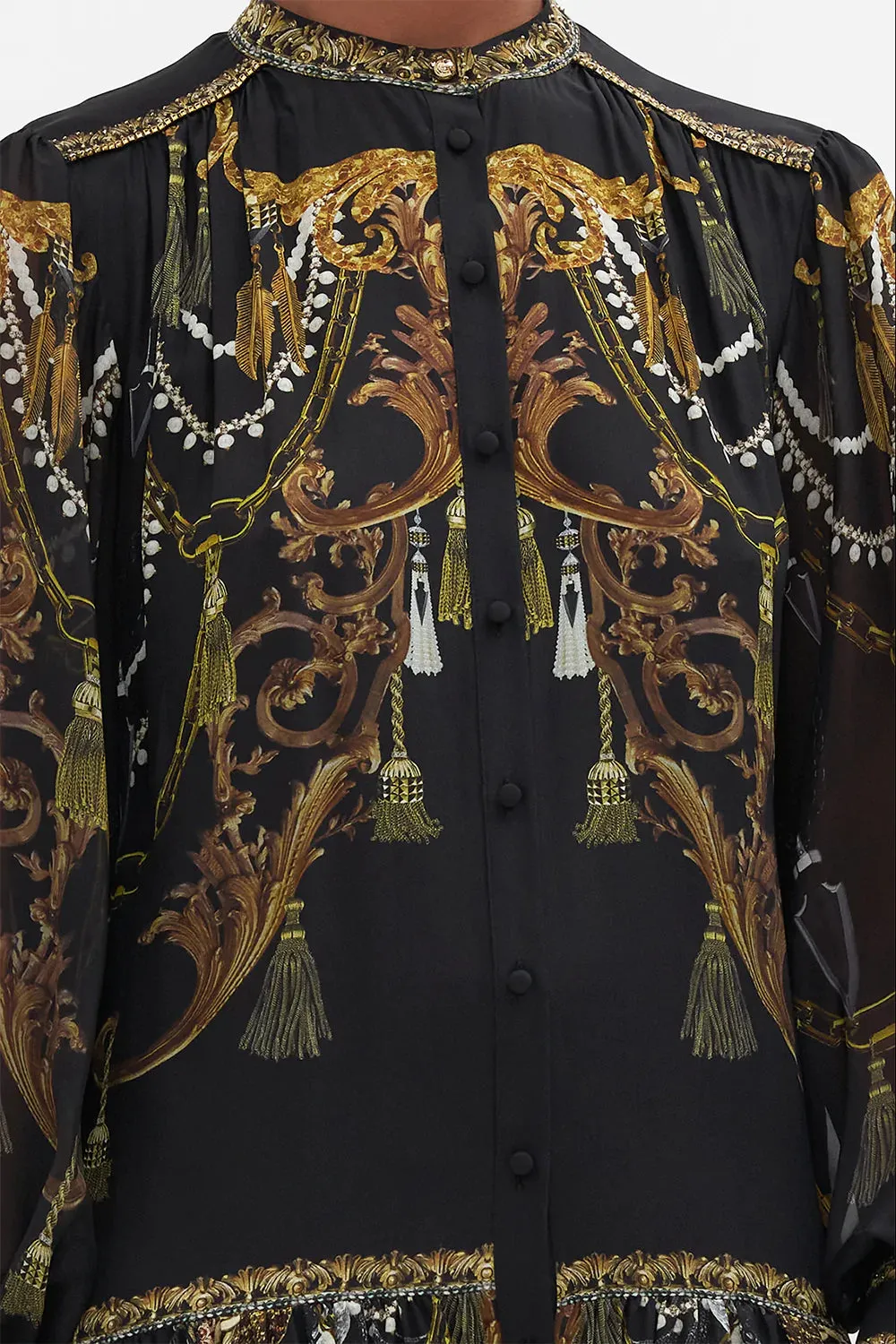 BUTTON THROUGH DRESS WITH YOKE RAVIN RAVEN sold by Camilla product image thumbnail 5