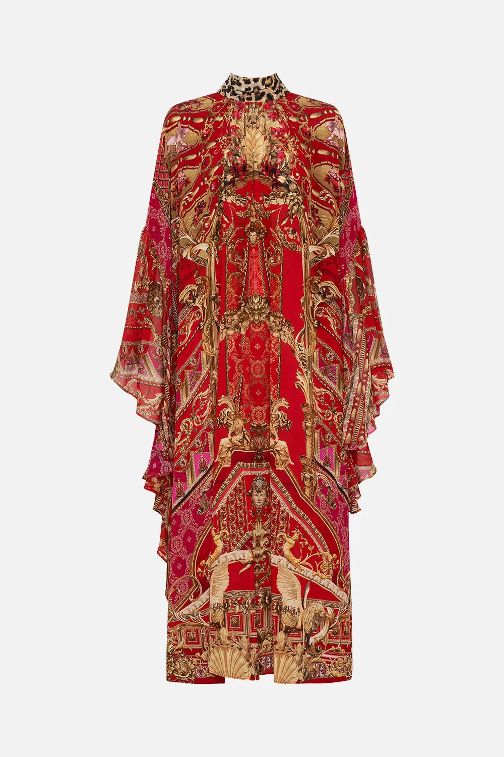 HIGH NECK RUFFLE KAFTAN SWEET SOPRANO sold by Camilla product image thumbnail 3