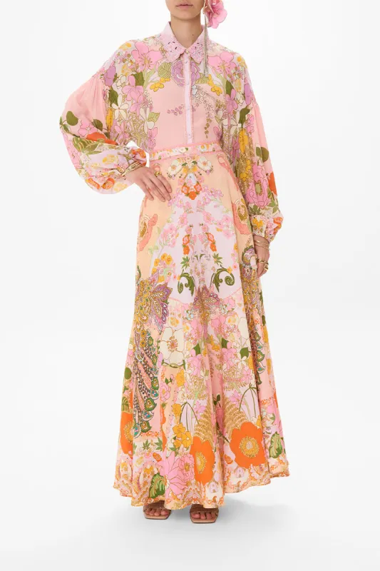 BALLOON SLEEVE SHIRT BLOUSE CLEVER CLOGS sold by Camilla