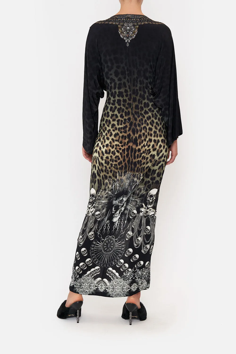 LONG SPLIT FRONT TWIST DRESS ORDER OF DISORDER sold by Camilla product image thumbnail 2