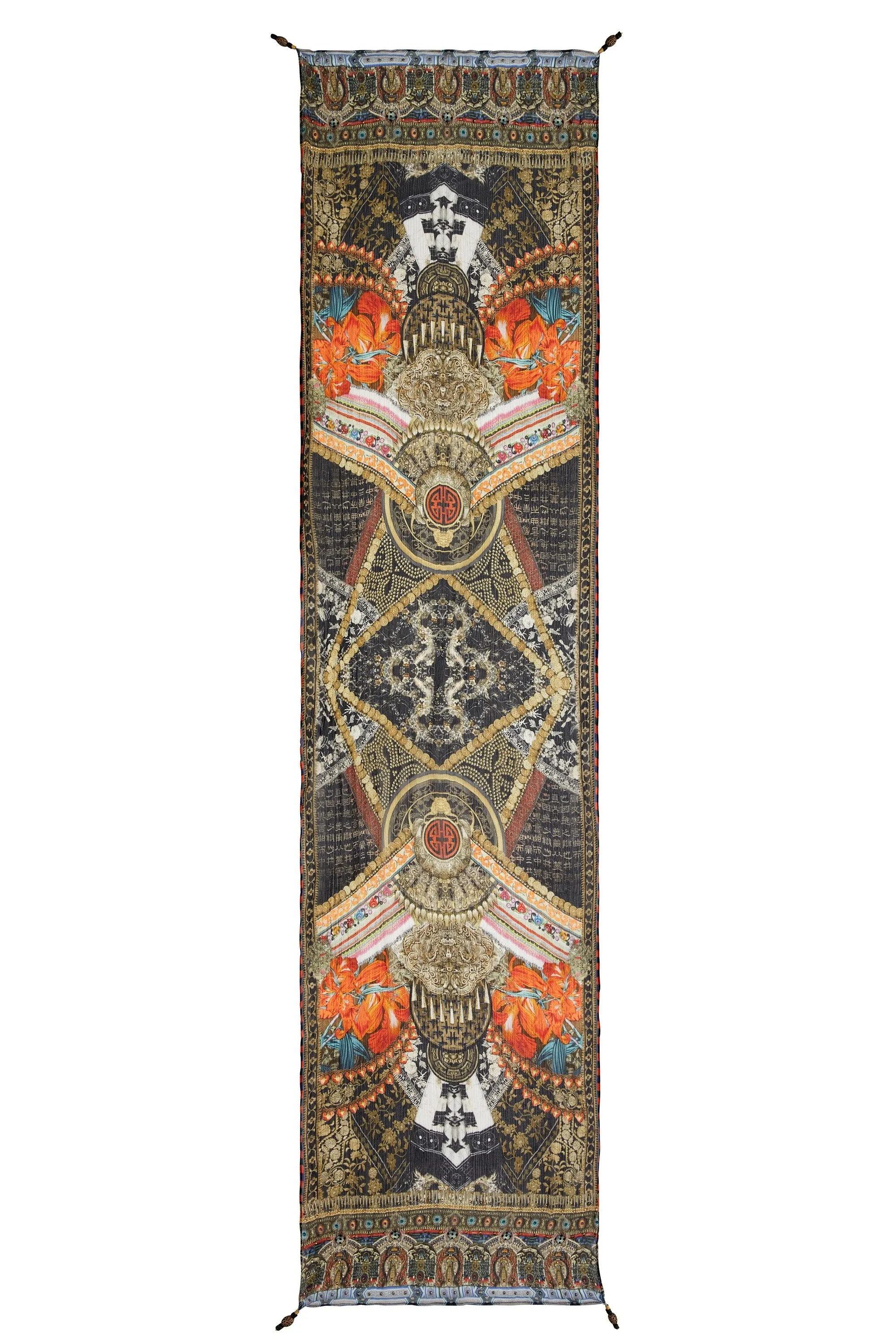 LONG SCARF DYNASTY DAYS sold by Camilla product image thumbnail 4