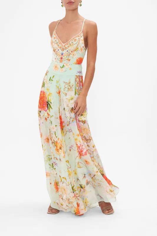 SHEER WIDE LEG PANT TALK THE WALK sold by Camilla