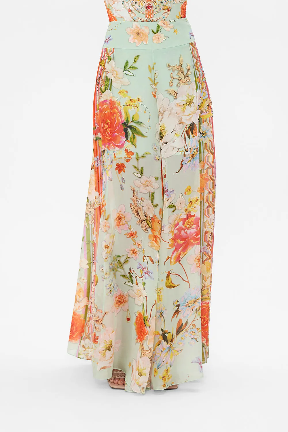 SHEER WIDE LEG PANT TALK THE WALK sold by Camilla product image thumbnail 5