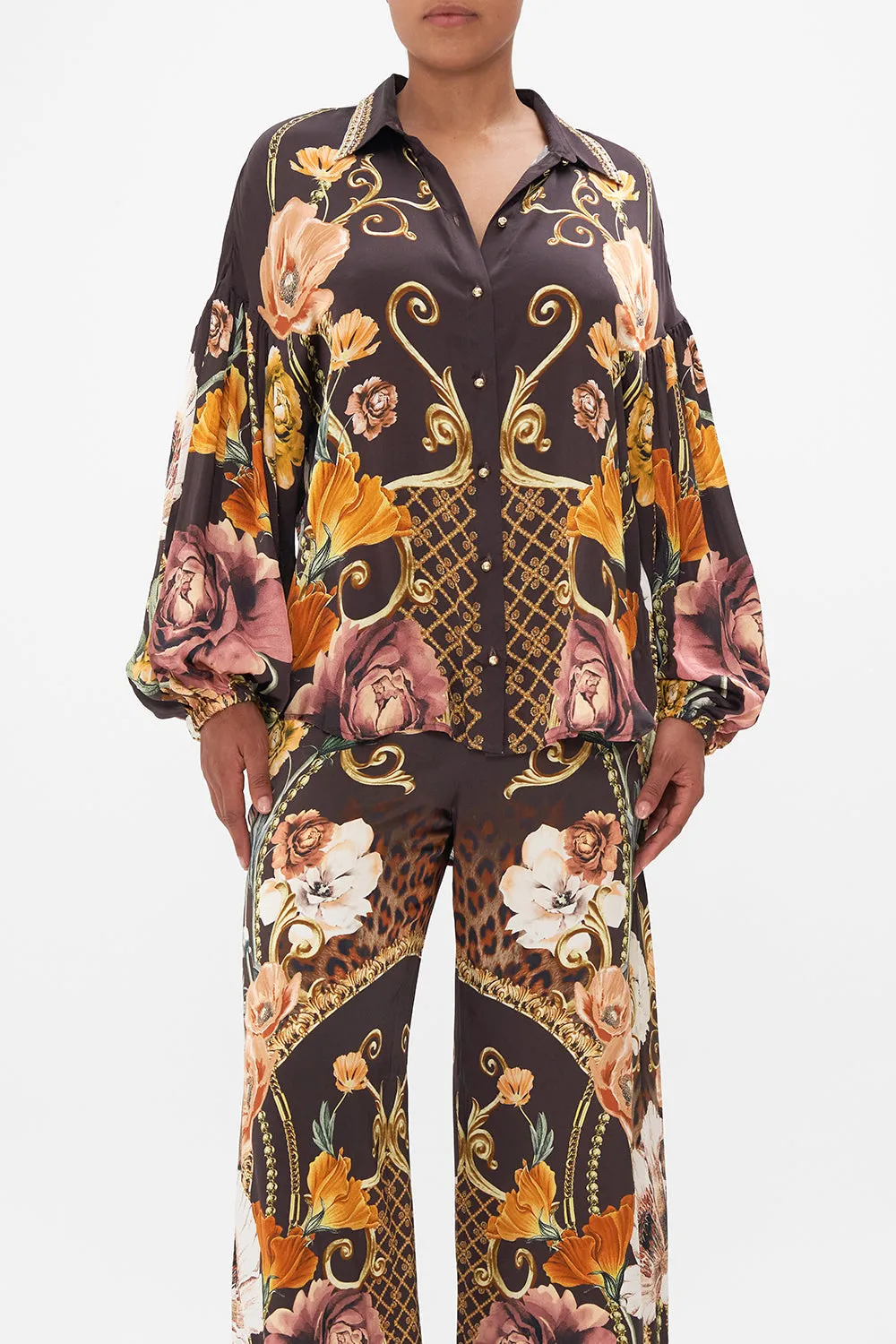 BALLOON SLEEVE SHIRT BLOUSE WAVE YOUR WAND sold by Camilla product image thumbnail 4