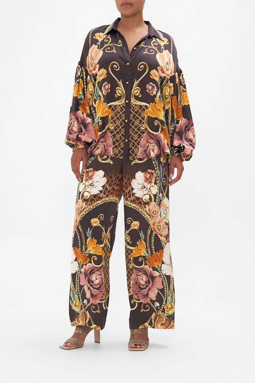 BALLOON SLEEVE SHIRT BLOUSE WAVE YOUR WAND sold by Camilla