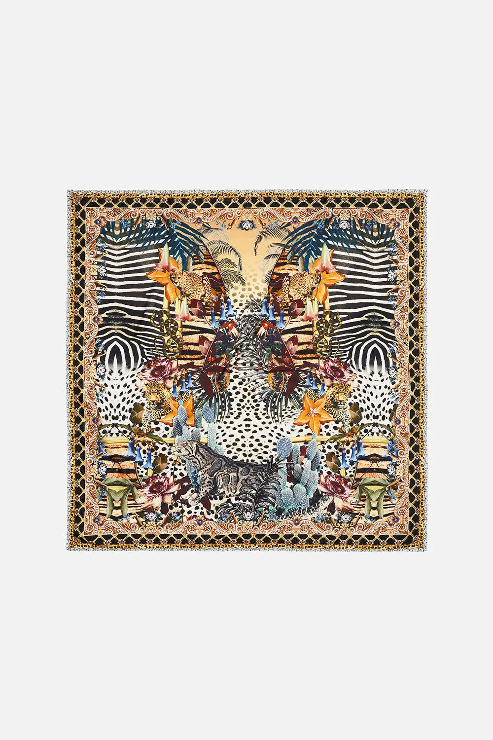 LARGE SQUARE SCARF NATURAL INSTINCT sold by Camilla product image thumbnail 2